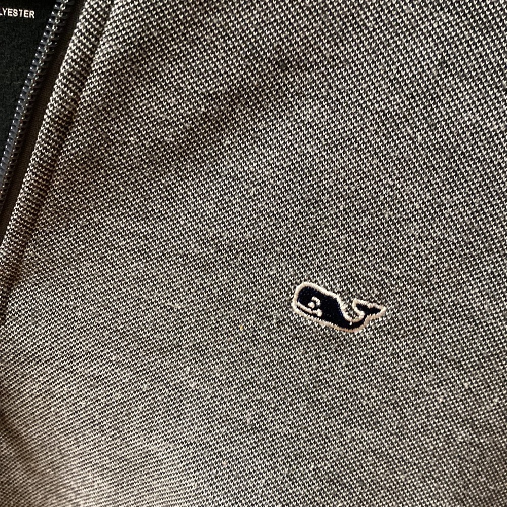 Vineyard Vines Grey Medium Quarterzip